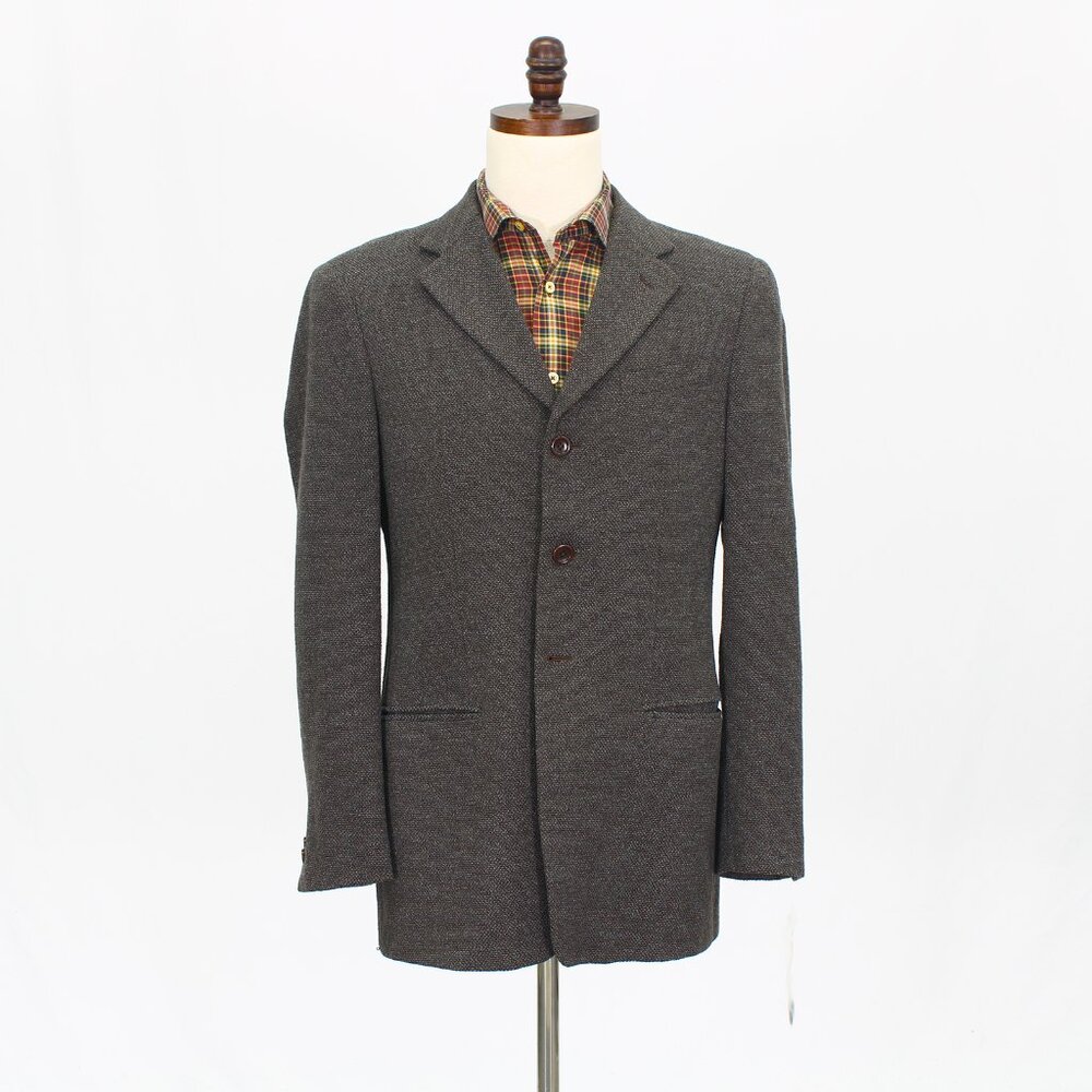 Armani Collezioni 38R Brown Blazer Sport Coat Jacket 3-Button Solid T868